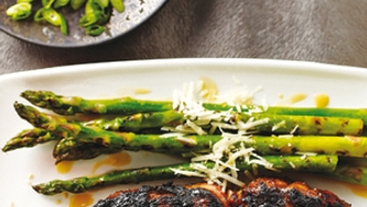 Asperges au beurre de soya