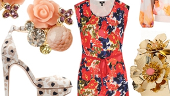 Shopping : la tendance florale