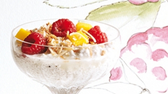 Pouding aux graines de chia et à la noix de coco