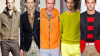 Spécial hommes : les 5 tendances du printemps