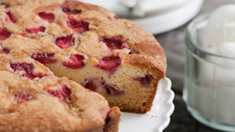 Gâteau fraises et citron
