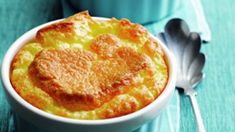 Soufflés individuels au fromage de chèvre