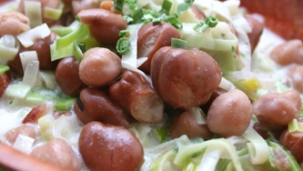 Soupe aux gourganes