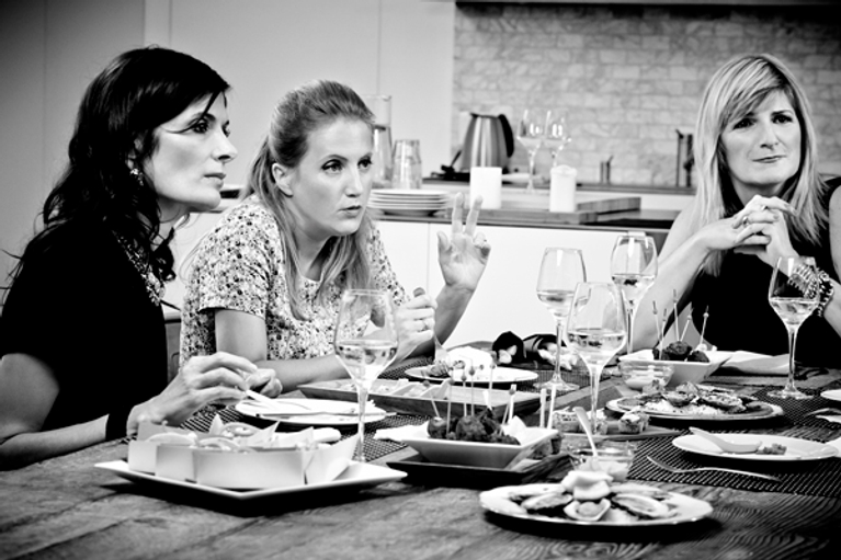 Les coulisses du souper de filles de Marie-France Bazzo