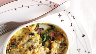 Gratin de bettes à carde