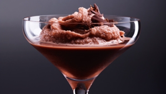Martini glacé au chocolat