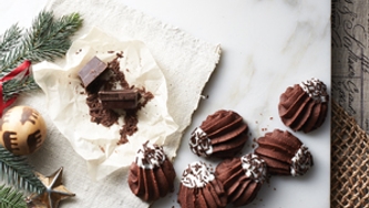 Sablés aux deux chocolats