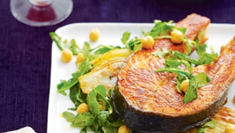 Darnes de saumon au fenouil