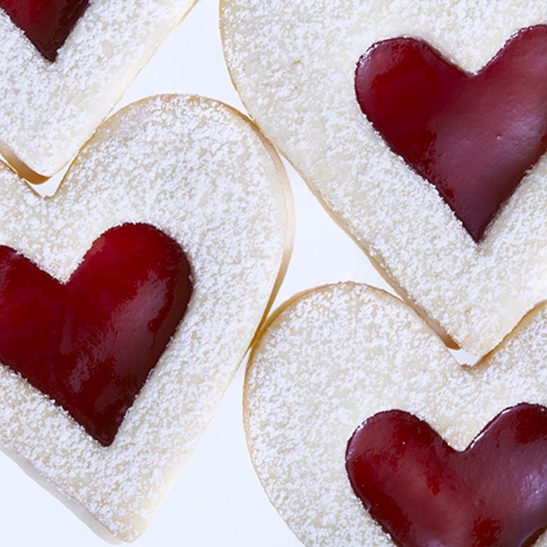 Cœurs à la framboise
