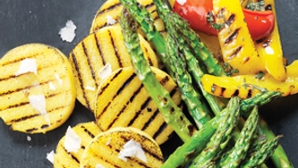 Poivrons grillés à l’ail et à l’origan