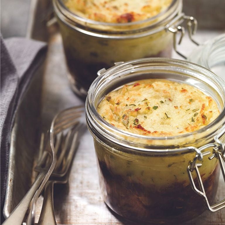 Hachis parmentier au cari