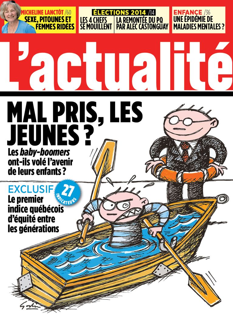 Vieux pleins ou bébés gâtés?