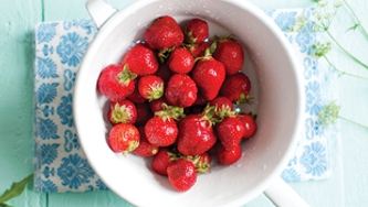 Les fraises, fruit béni