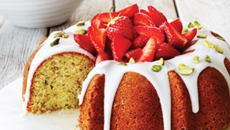 Gâteau bundt aux pistaches