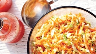 Salade de chou à l’asiatique