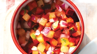 Salsa aux prunes d’été