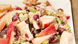 Salade Waldorf à la dinde