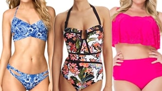 Shopping: 17 maillots pour une escapade sous le soleil