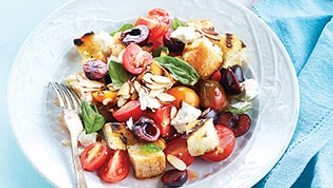 Panzanella aux cerises