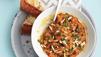 Ragoût de lentilles à la marocaine