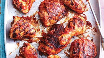 Poulet à la sauce barbecue