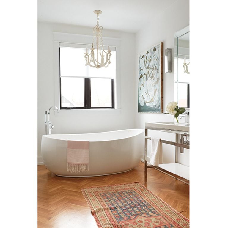 Déco: une salle de bain raffinée