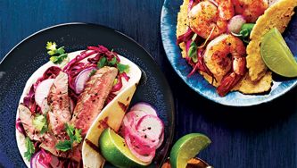 Tacos au bifteck grillé