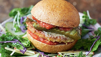 Burgers végétariens de Jamie Oliver