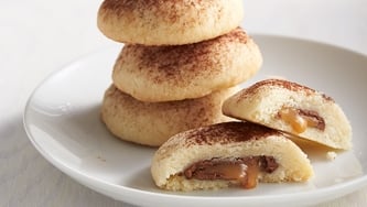 Sablés au chocolat et au caramel