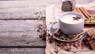 Chaï latte au beurre