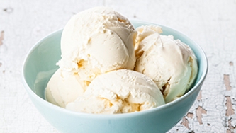 Crème glacée au miso