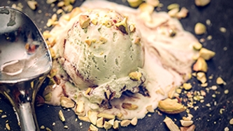 Crème glacée à la pistache