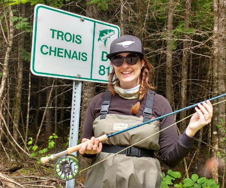 Pêche à la mouche: bienvenue aux dames