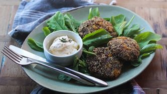 Burgers de quinoa et de courge