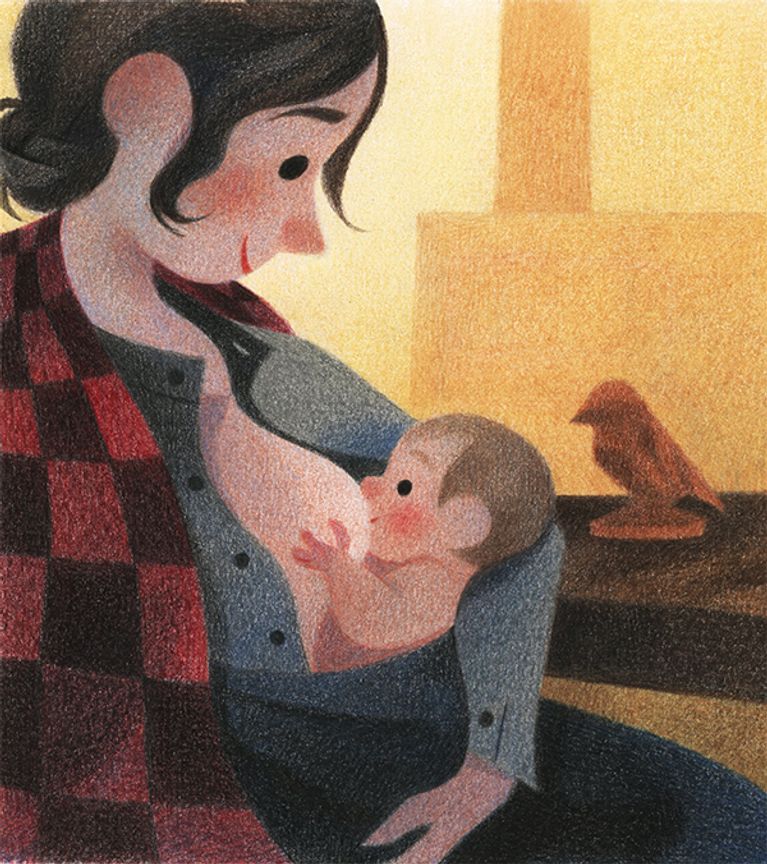 Conte de Noël: La maison orange brûlée