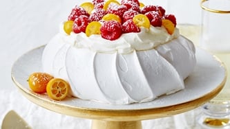 Pavlova à la crème de mascarpone