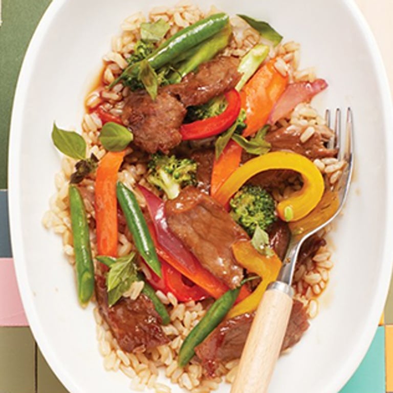 Sauté de bœuf hoisin