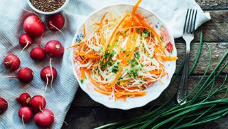 Salade de chou aigre-douce