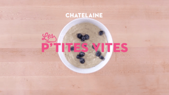 Gruau érable et crème anglaise