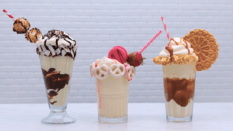 Lait frappé à la vanille et au bourbon