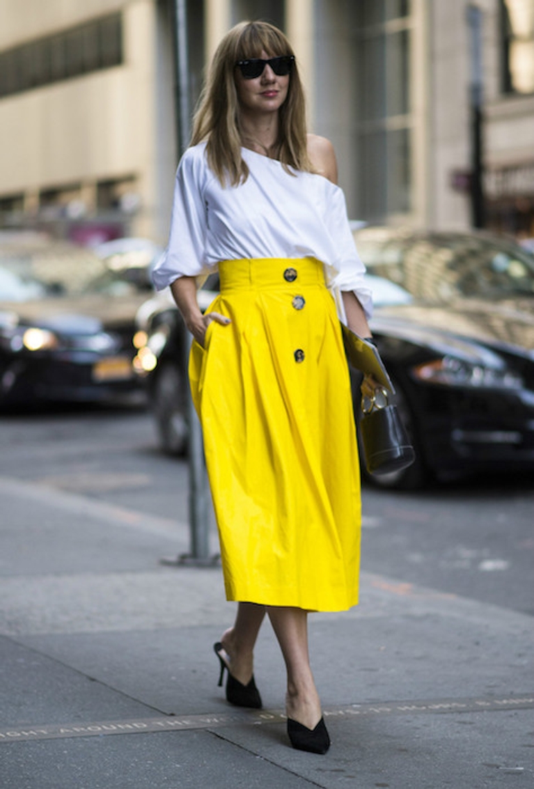 Tendance mode: le printemps sera jaune (et peut-être chaud!)