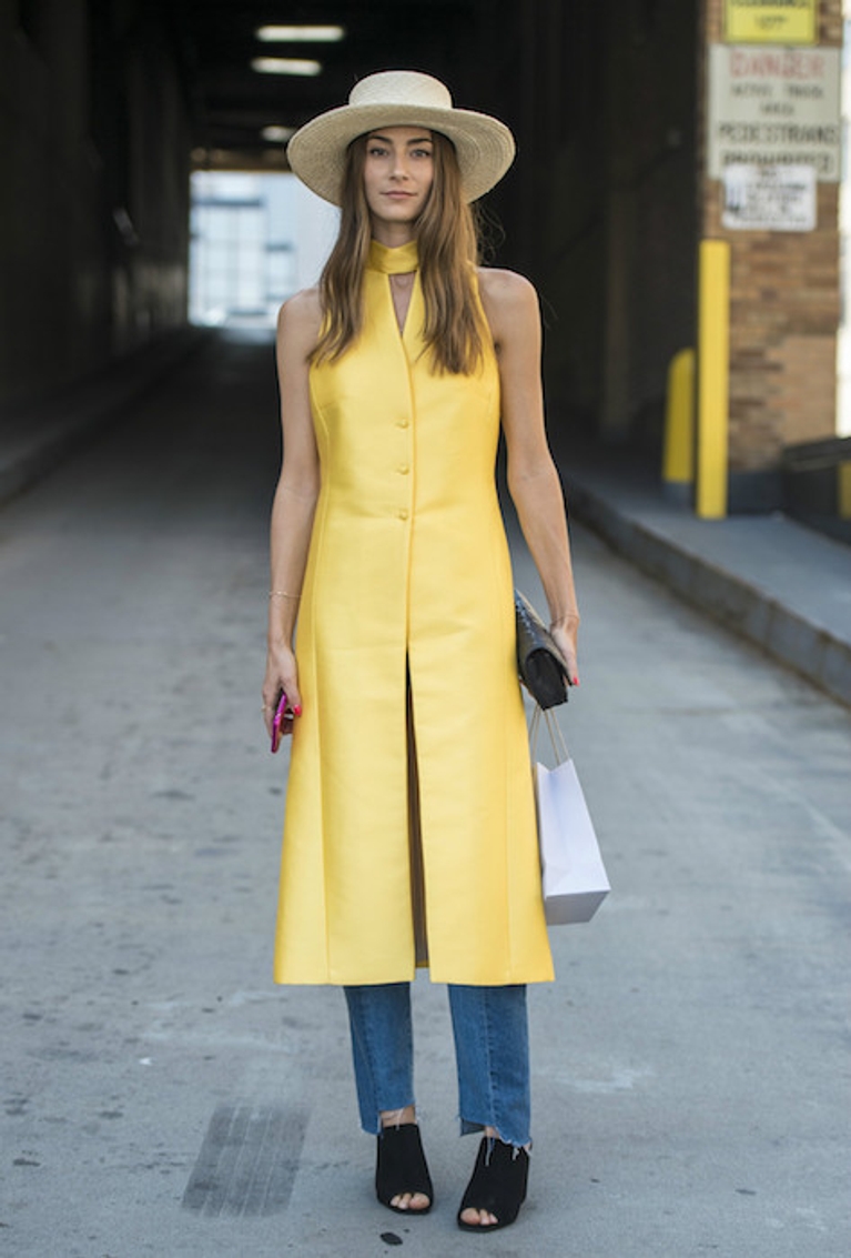 Tendance mode: le printemps sera jaune (et peut-être chaud!)