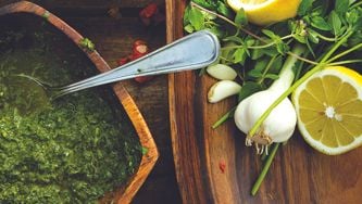 La sauce chimichurri de Michael Smith