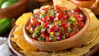 Salsa de tomates fraîches