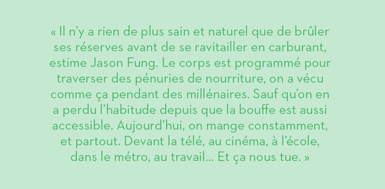 Jeûner pour guérir
