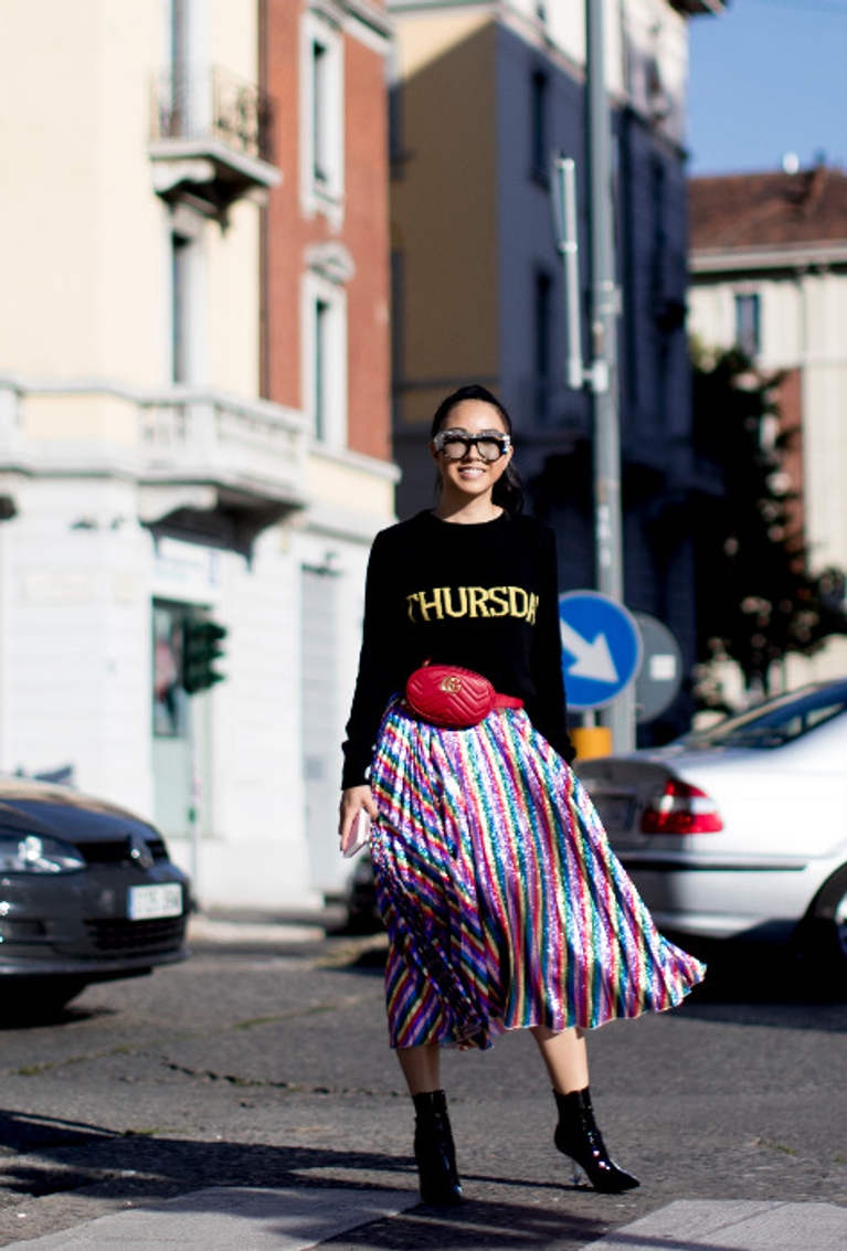 Semaine de mode de Milan: «street style» et dolce vita