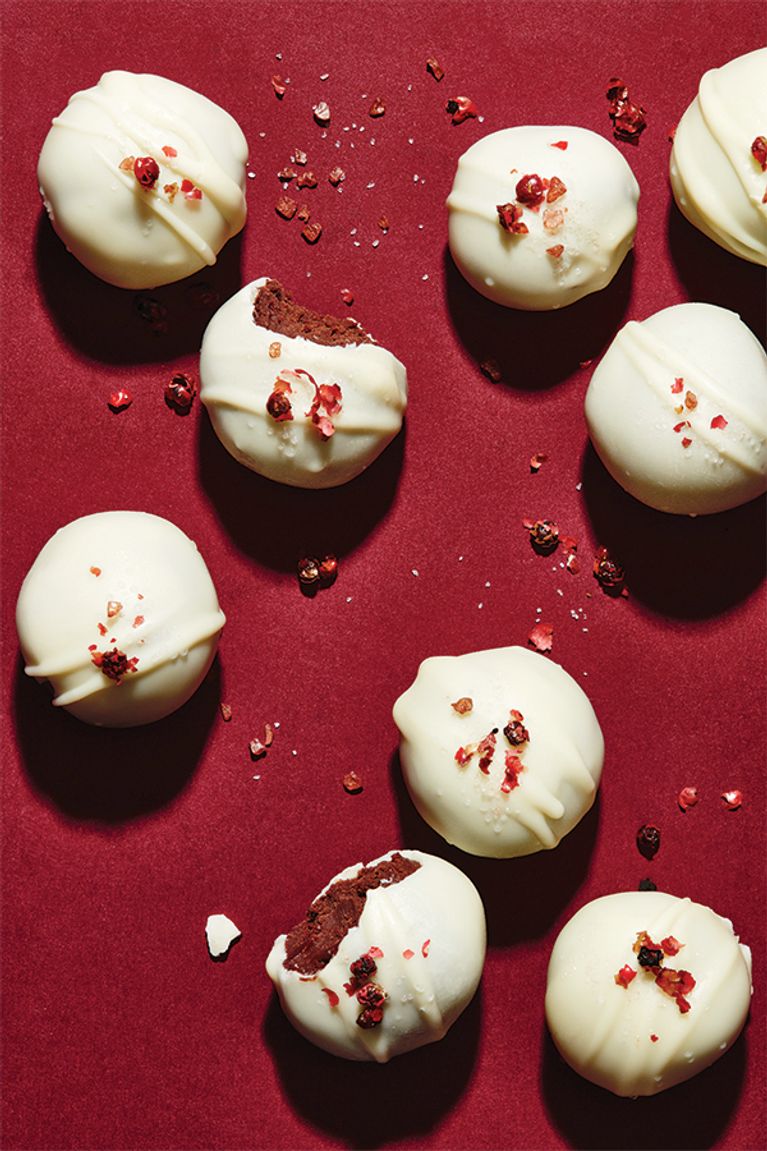 Truffes aux trois chocolats et whisky