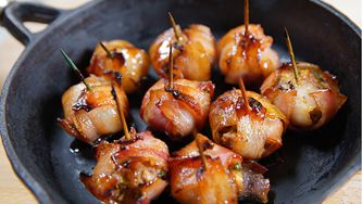 Baluchon surprise au bacon & aux pommes
