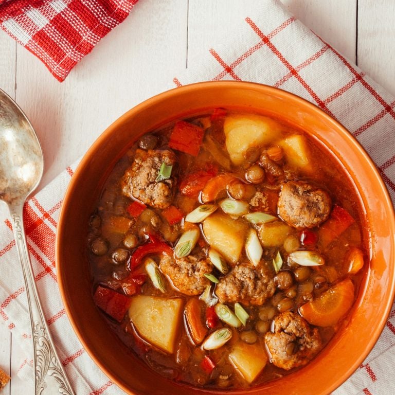 Soupe aux lentilles à l’italienne