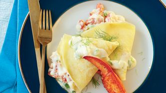 Crêpes au homard